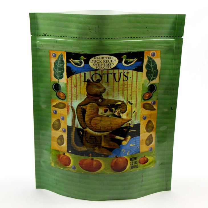 الوقوف حقيبة الغذاء القط