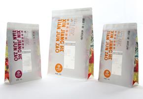 أكياس جانبية مسطحة مسطحة جانبية للمكسرات وجبات خفيفة