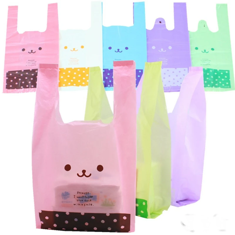 اللون تي شيرت حقيبة تسوق Color T-shirt Shopping Bag