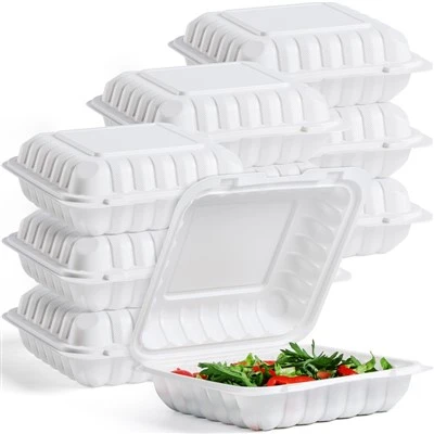حاويات بلاستيكية للإخراج مع أغطية خالية من مادة Bpa