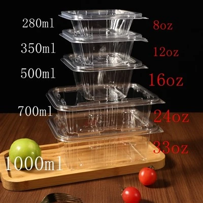 Clear To-go Boxes